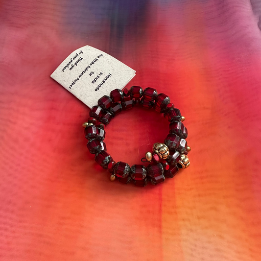 Deep Red Bracelet