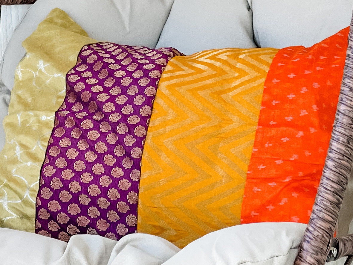 Multi-Colored Pillow Case
